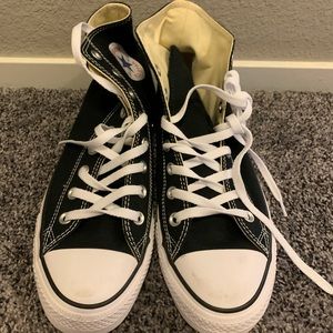 Brand new Converse high tops, Black, Sz 9.5